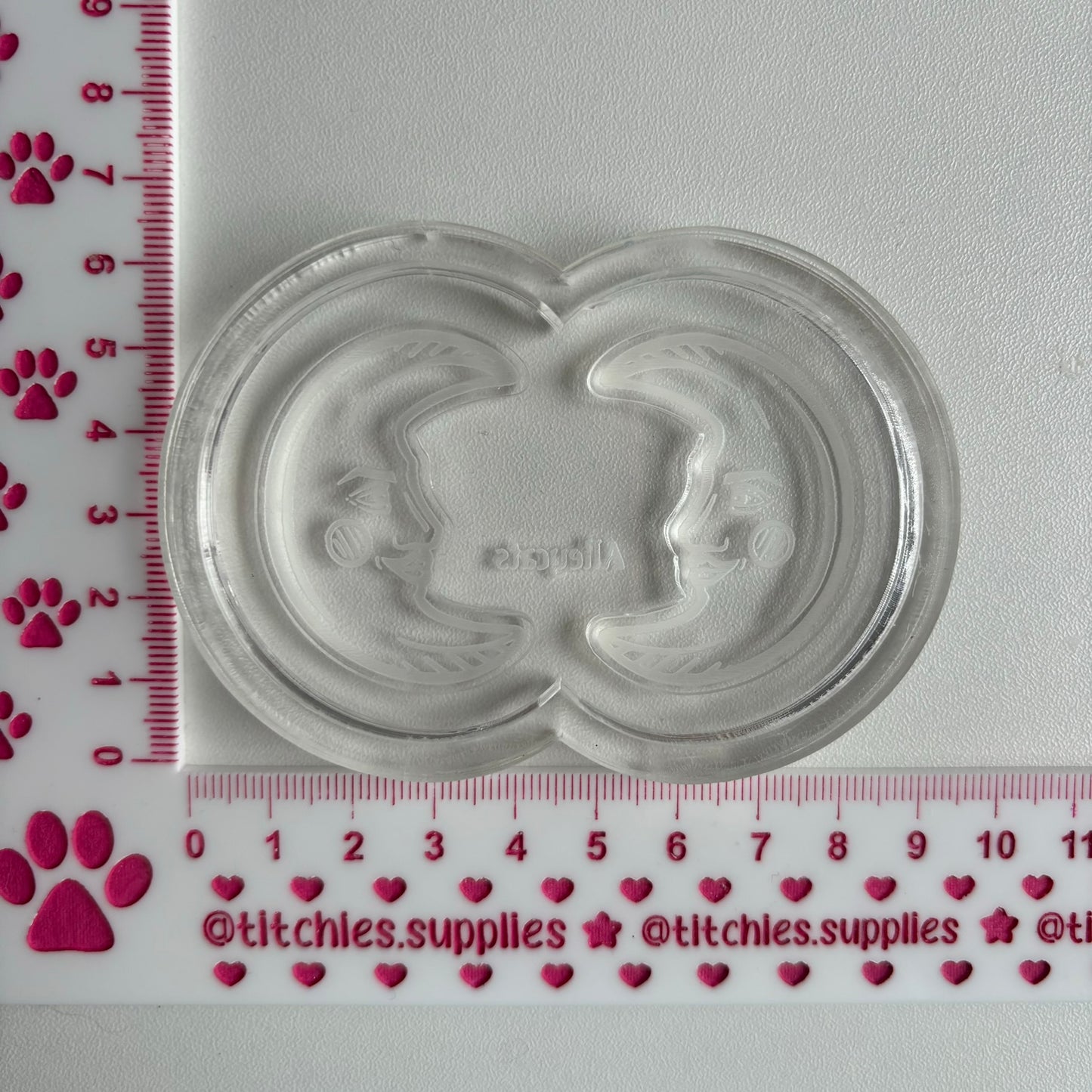 Moon Face Earring Mould