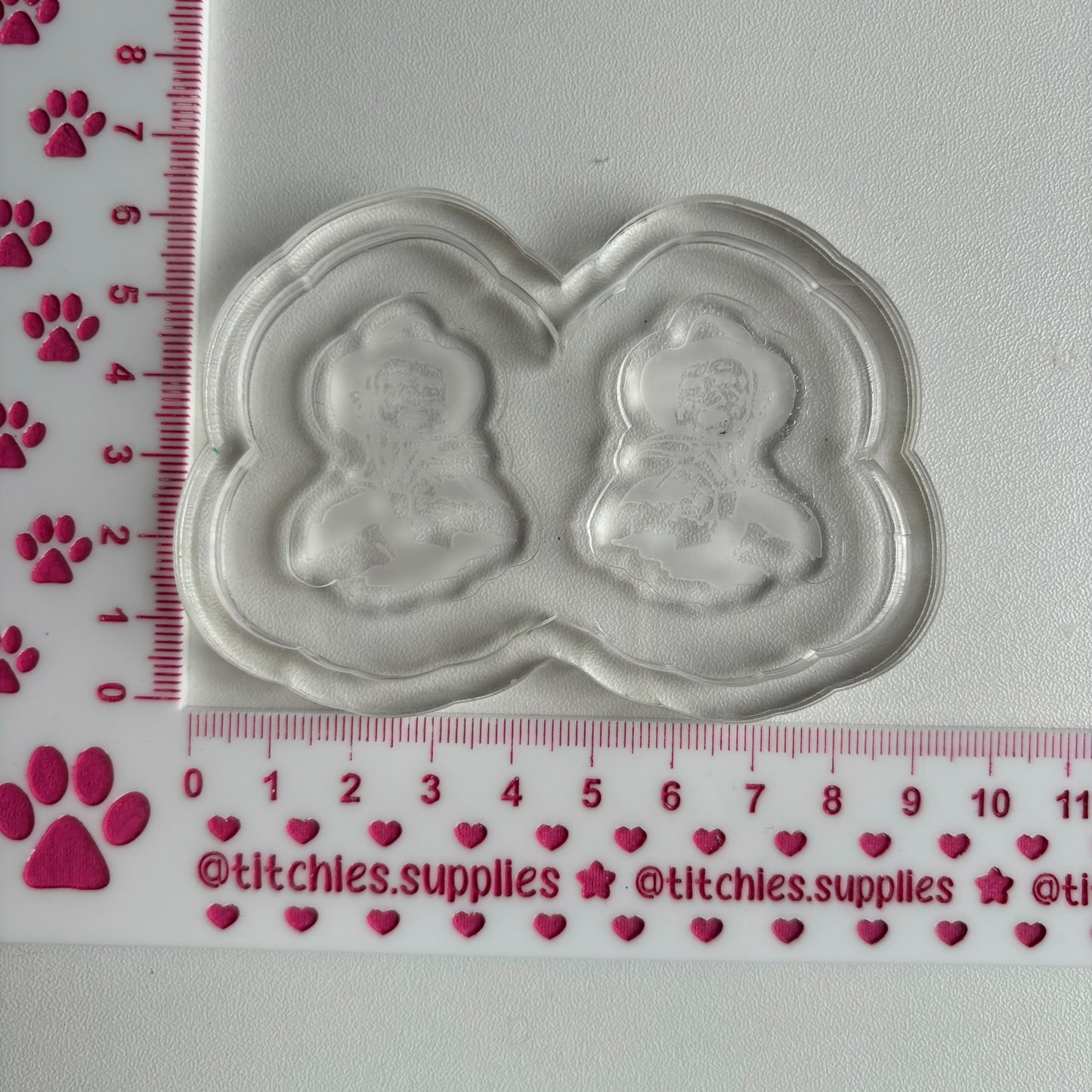 Horror Fred Earring Mould