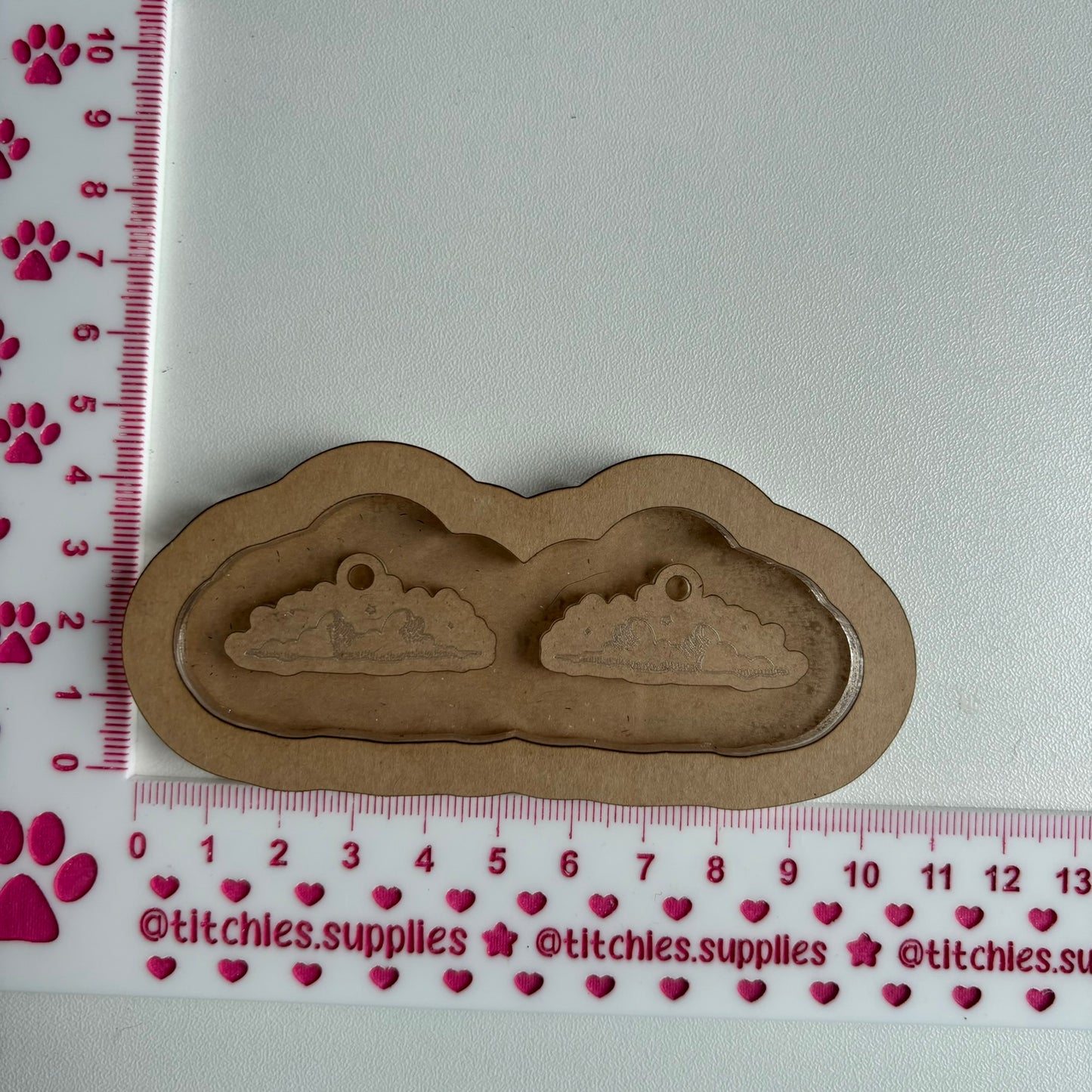 Small Cloud Earring Mould