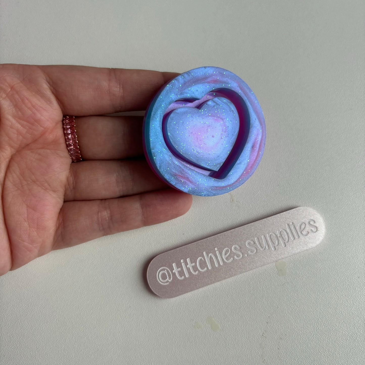 Plain Heart Shaker Mould