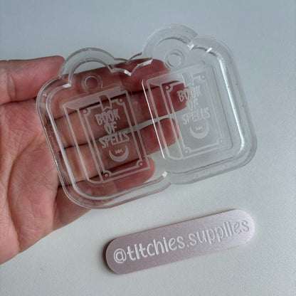 Book of Spells Earring Mould