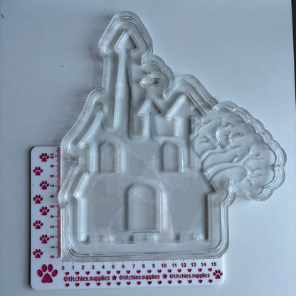 Haunted House Wall Shelf Mould, 10mm Thick