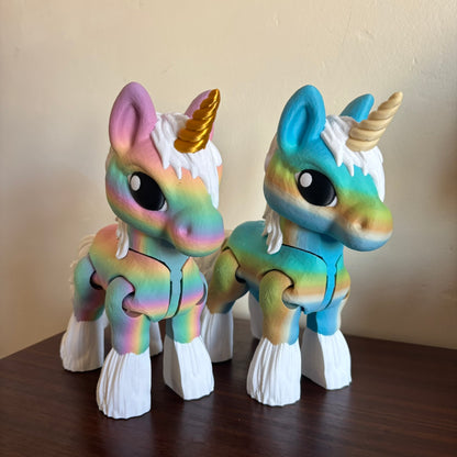 Giant Rainbow Unicorn Wiggle