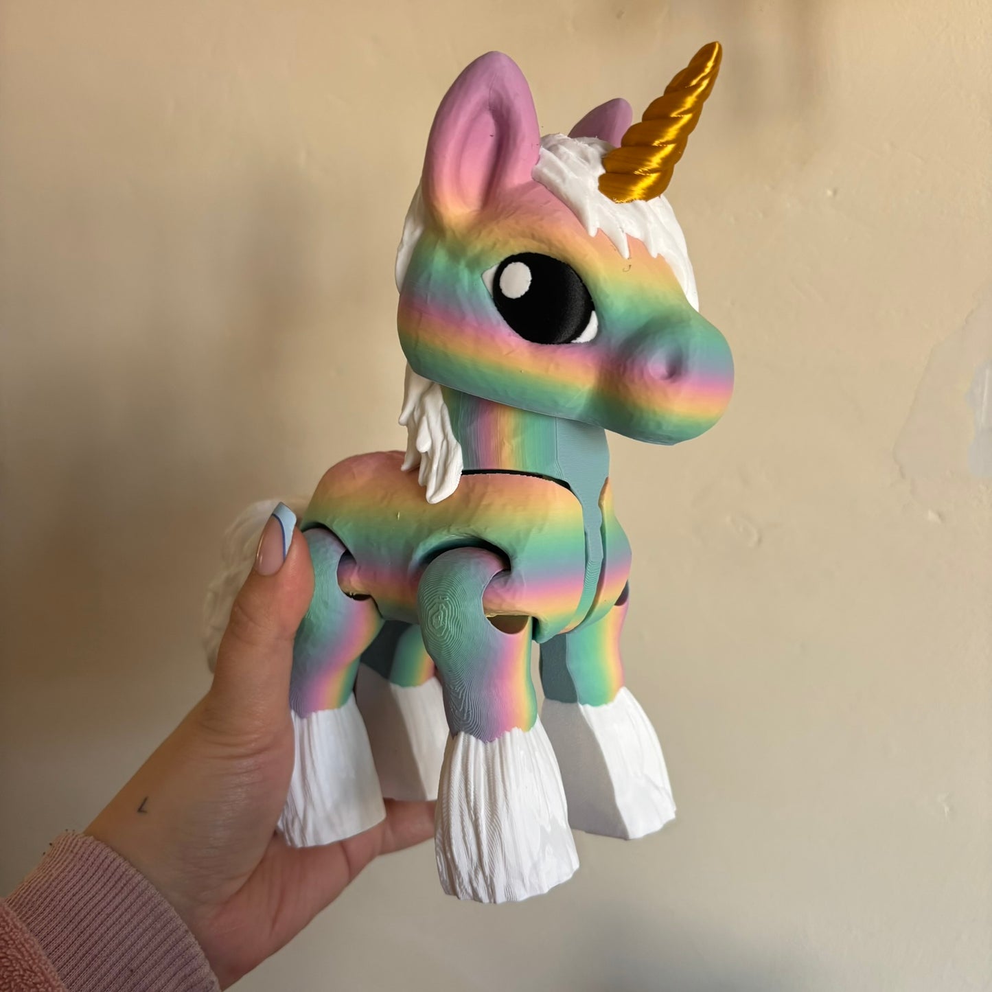 Giant Rainbow Unicorn Wiggle