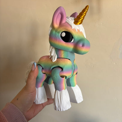 Giant Rainbow Unicorn Wiggle