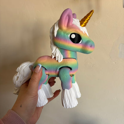 Giant Rainbow Unicorn Wiggle