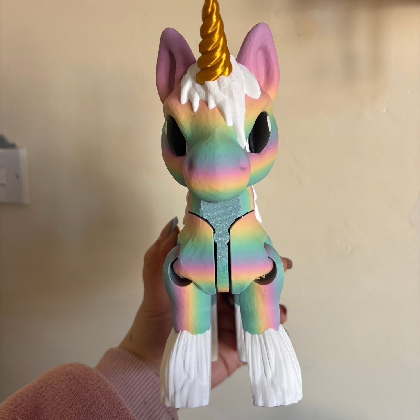 Giant Rainbow Unicorn Wiggle