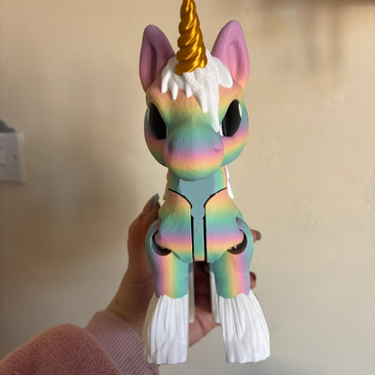 Giant Rainbow Unicorn Wiggle