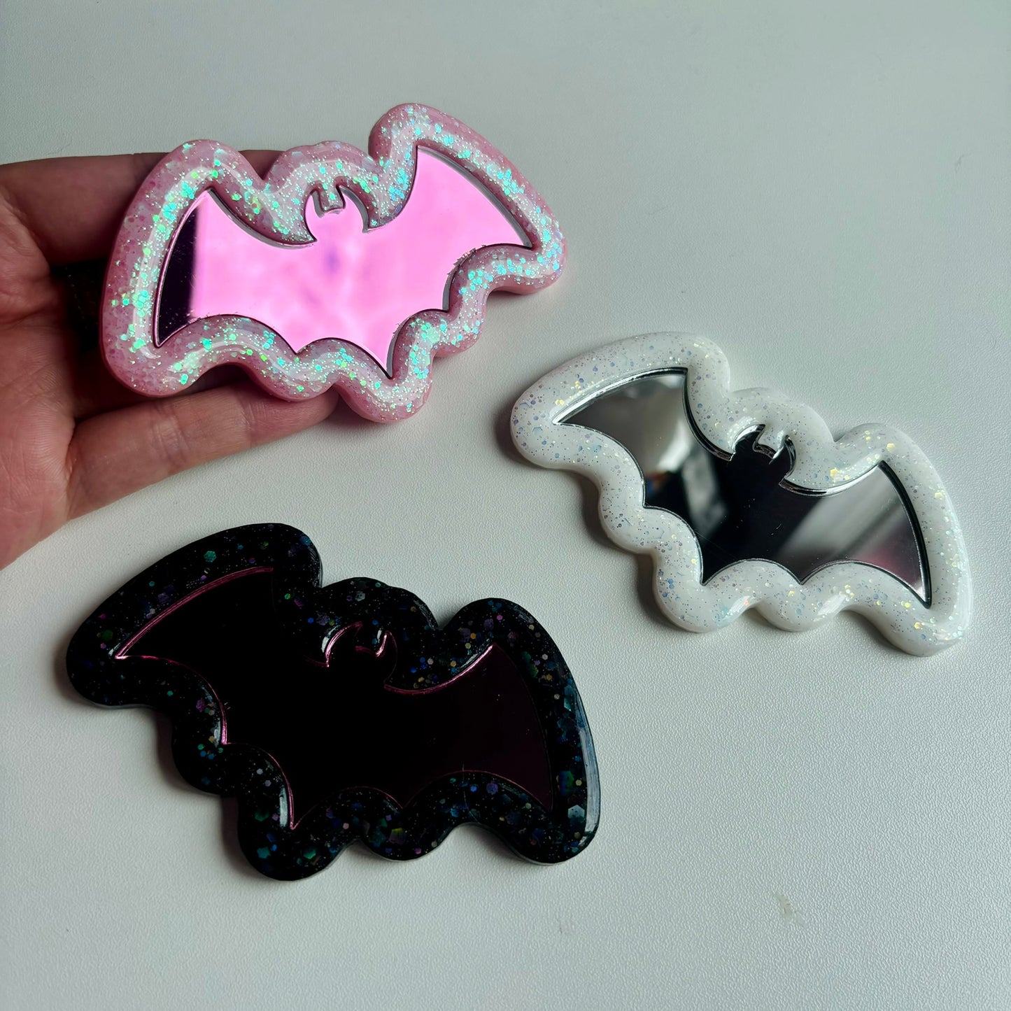 Bat Pocket Mirror