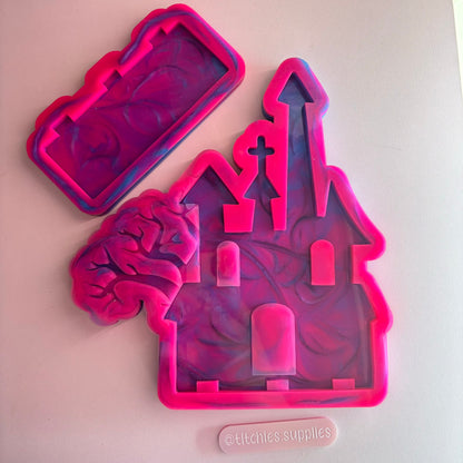 Haunted House Wall Shelf Mould, 10mm Thick