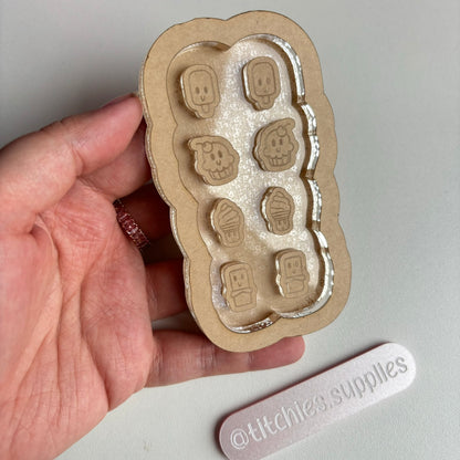 Cute Snacks Stud Mould