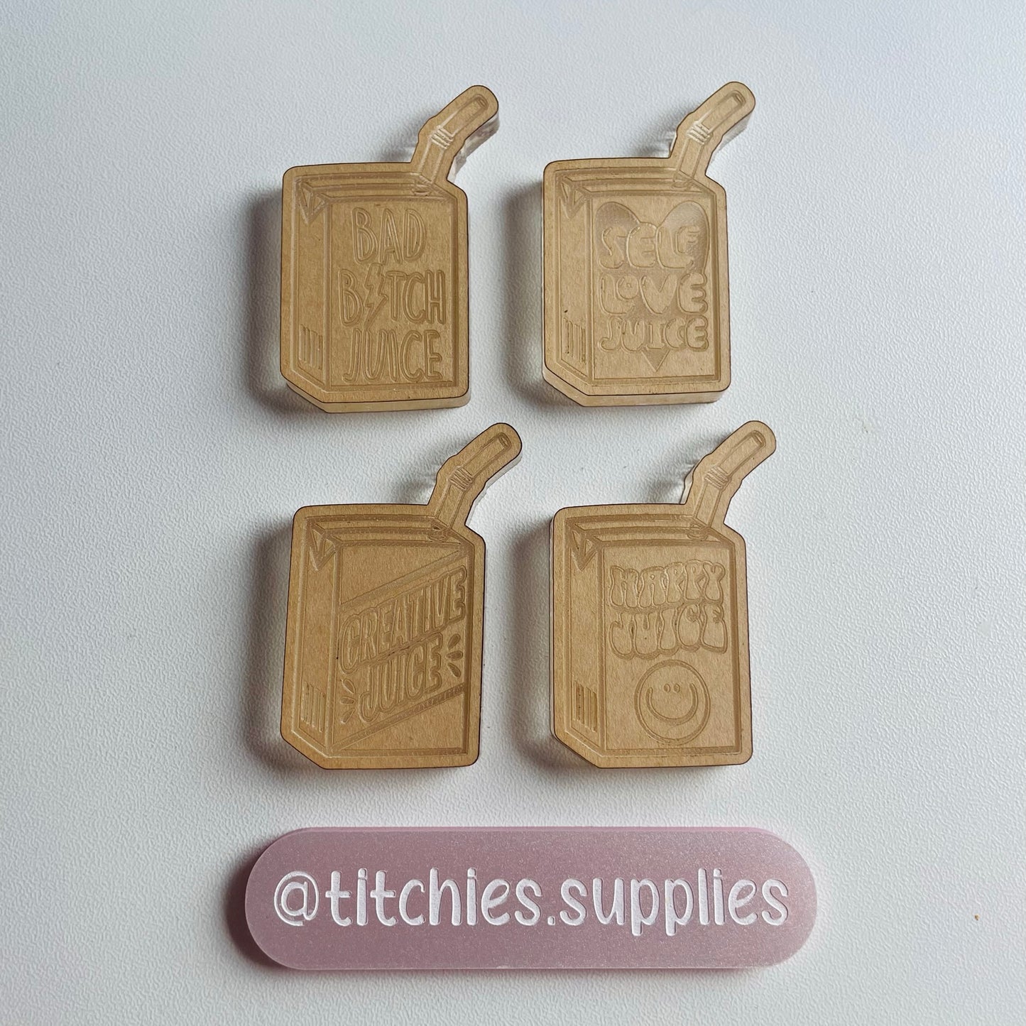 Sassy Juice Cartons Mould, 6mm thick