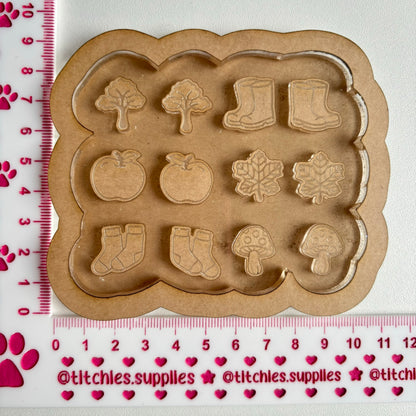 Autumnal Stud Palette Mould