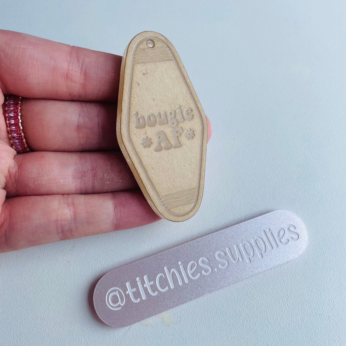 Bougie Motel Key Mould, 6mm thick