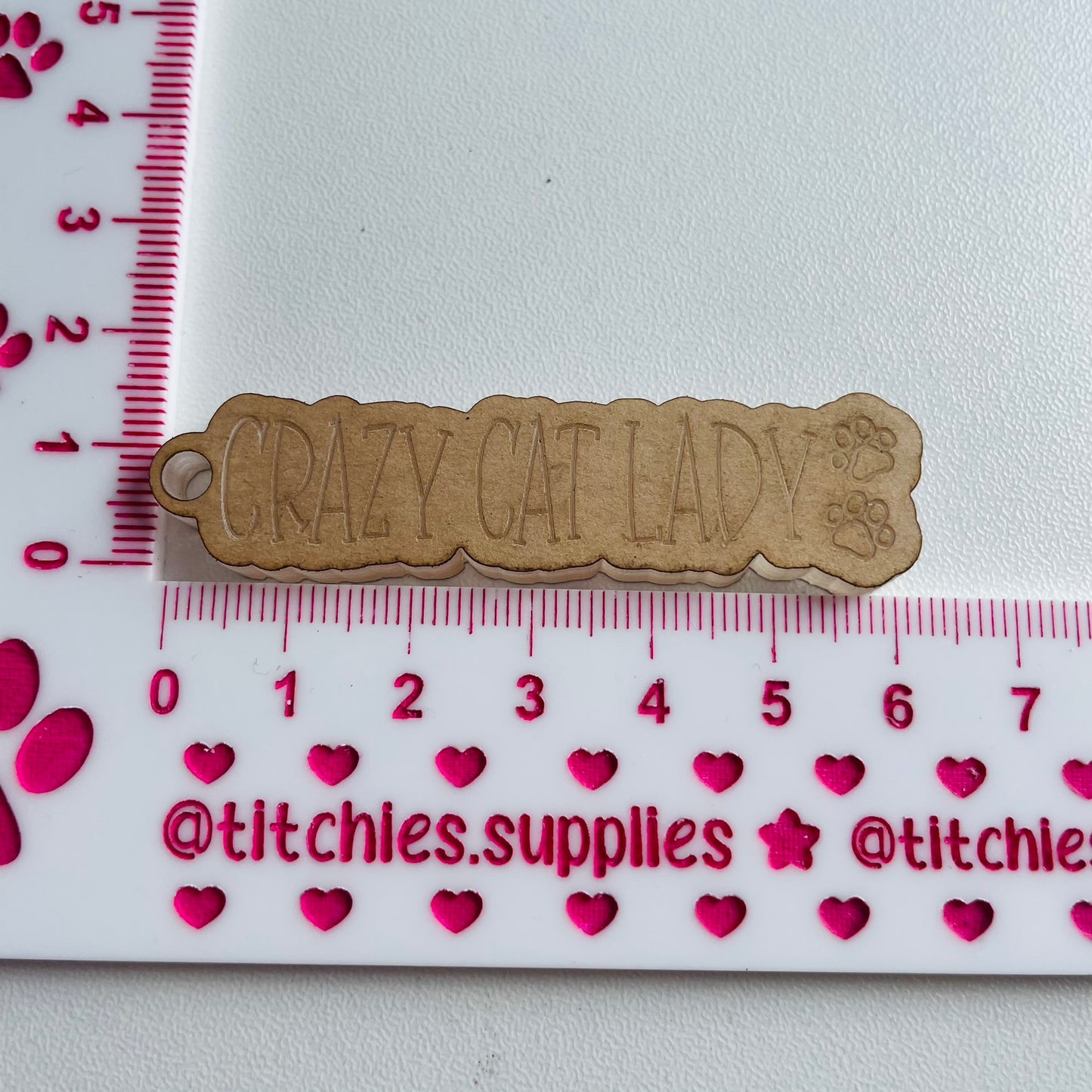 Crazy Cat Lady Mould, 6mm thick