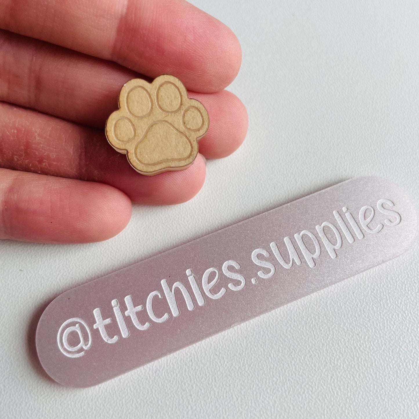 Tiny Paw Mould, 6mm Thick