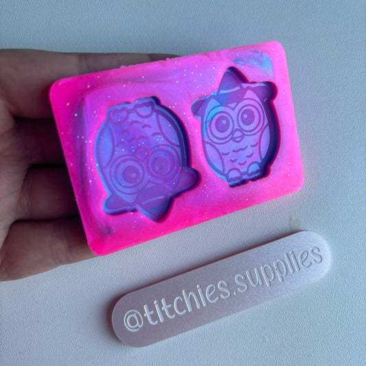 Witch Owl Earring Mould