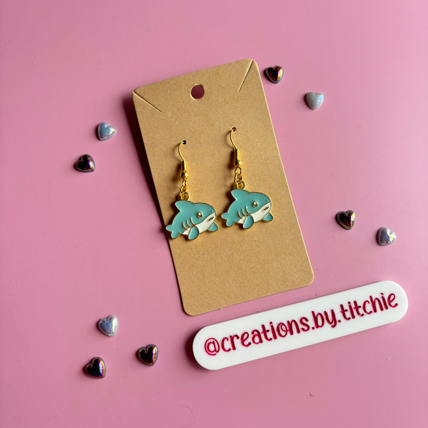 Shark Earrings