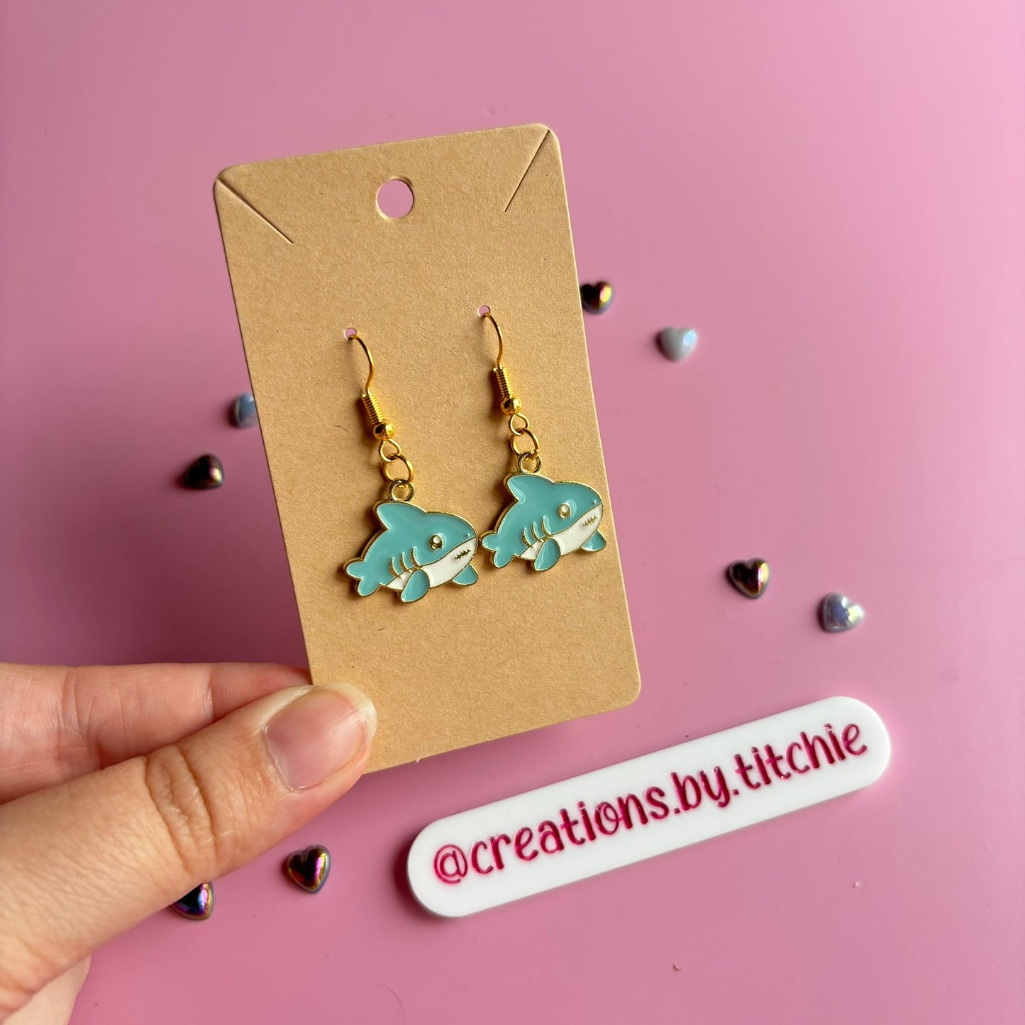 Shark Earrings