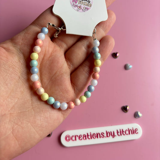 Bracelet - Small Pastel Round