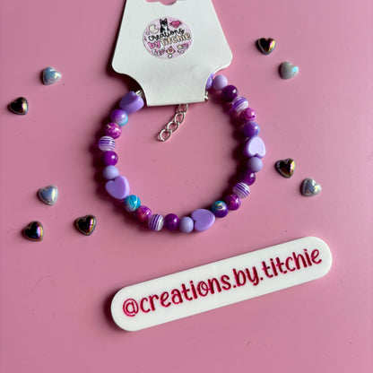 Bracelet - Mixed Purple