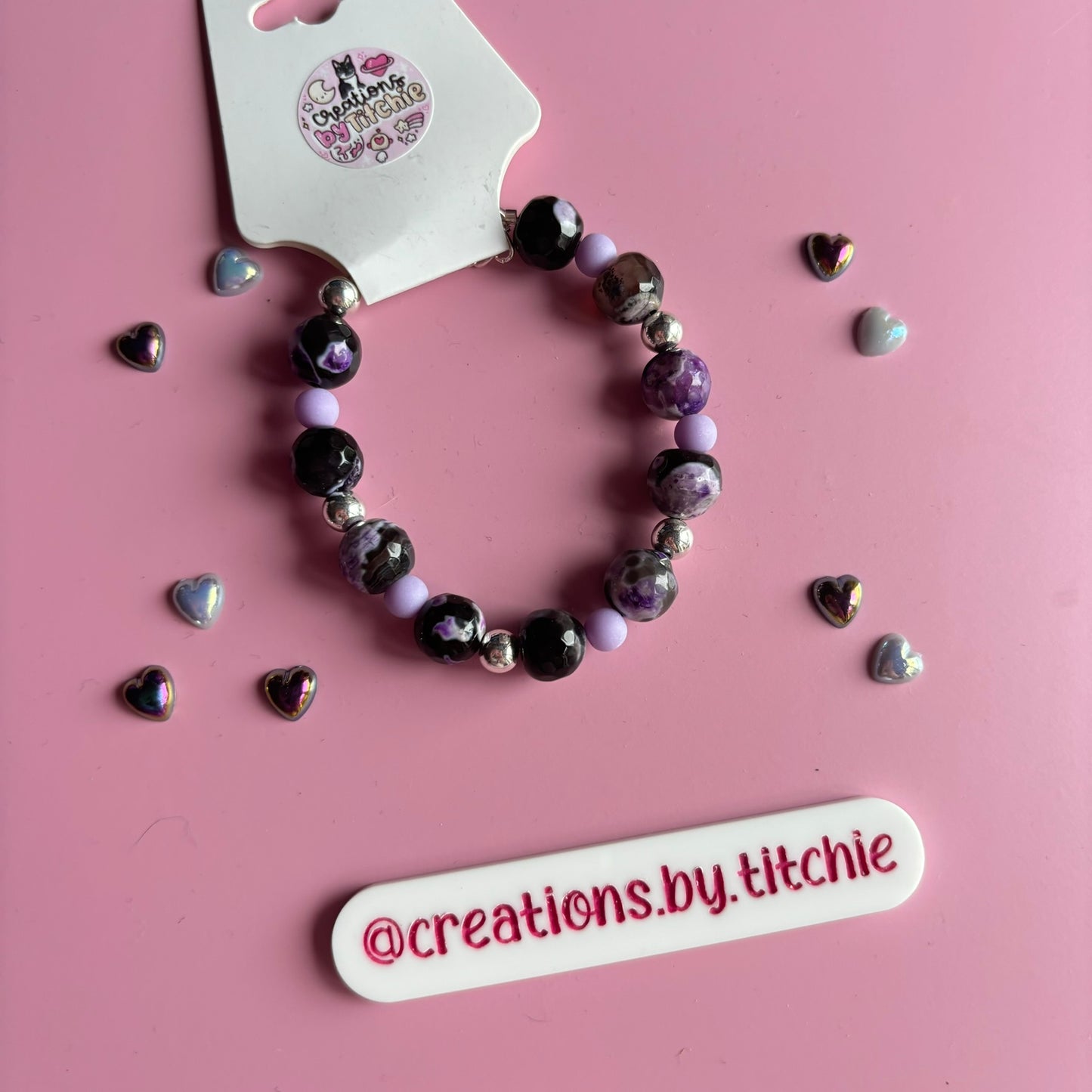Bracelet - Black Geode