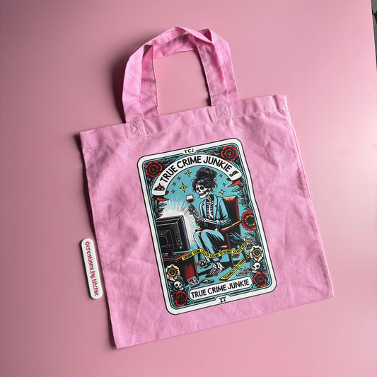 Tote Bag - True Crime Junkie Tarot