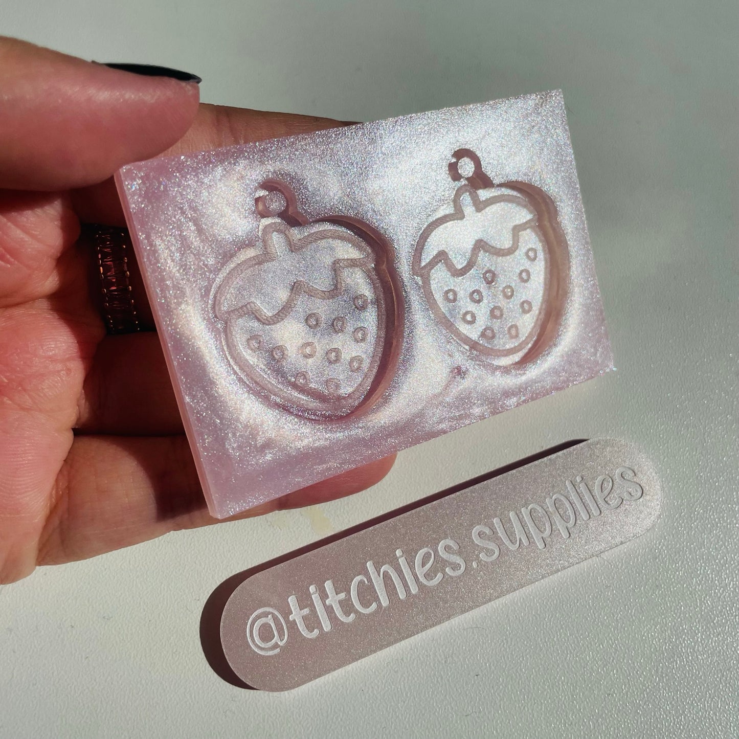 Strawberry Earring Mould