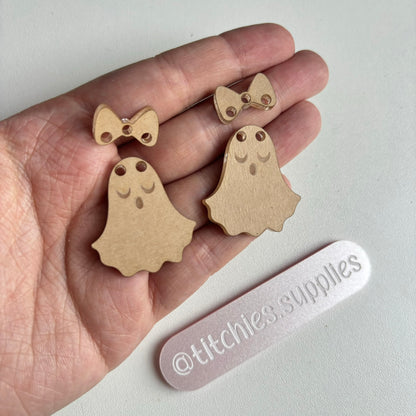 Bow Ghost Earring Mould