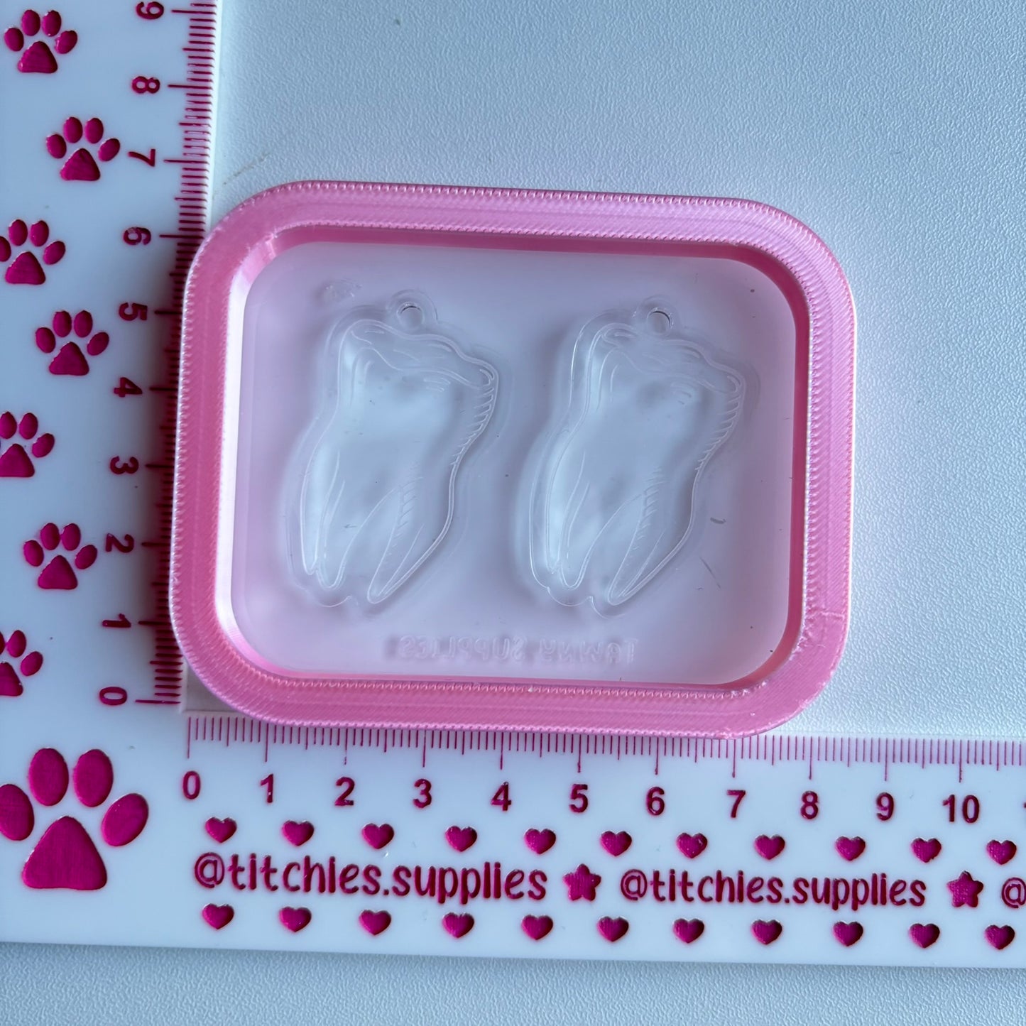 Spooky Tooth Earring Mould