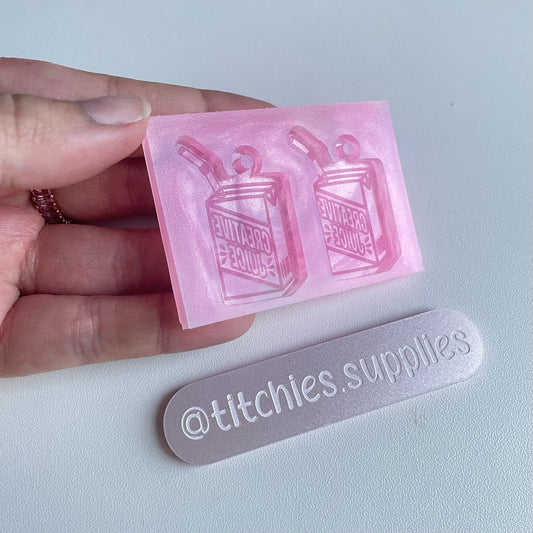 Creative Juice Carton Earring Mould