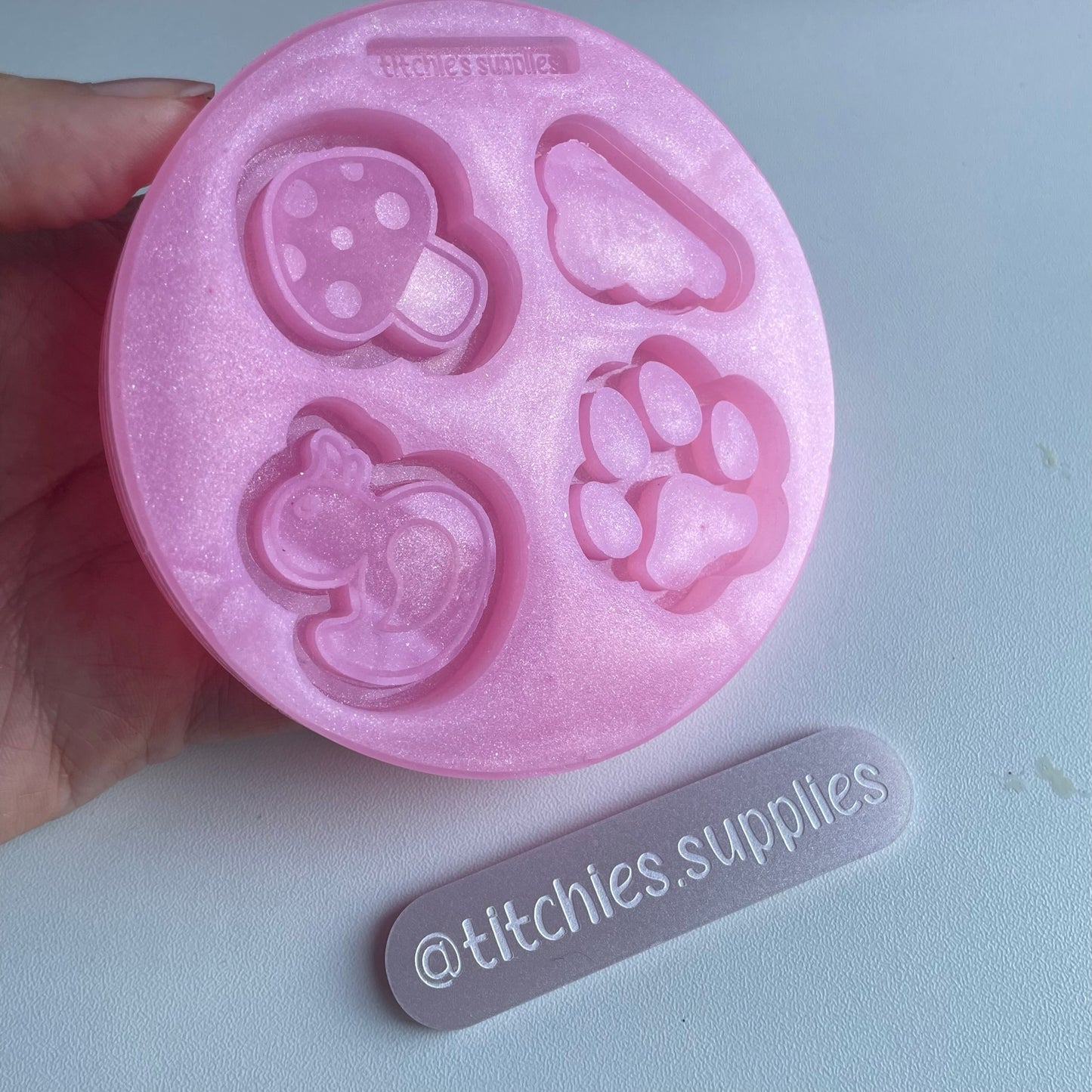 Custom Shaker Palette Mould x 4 Designs