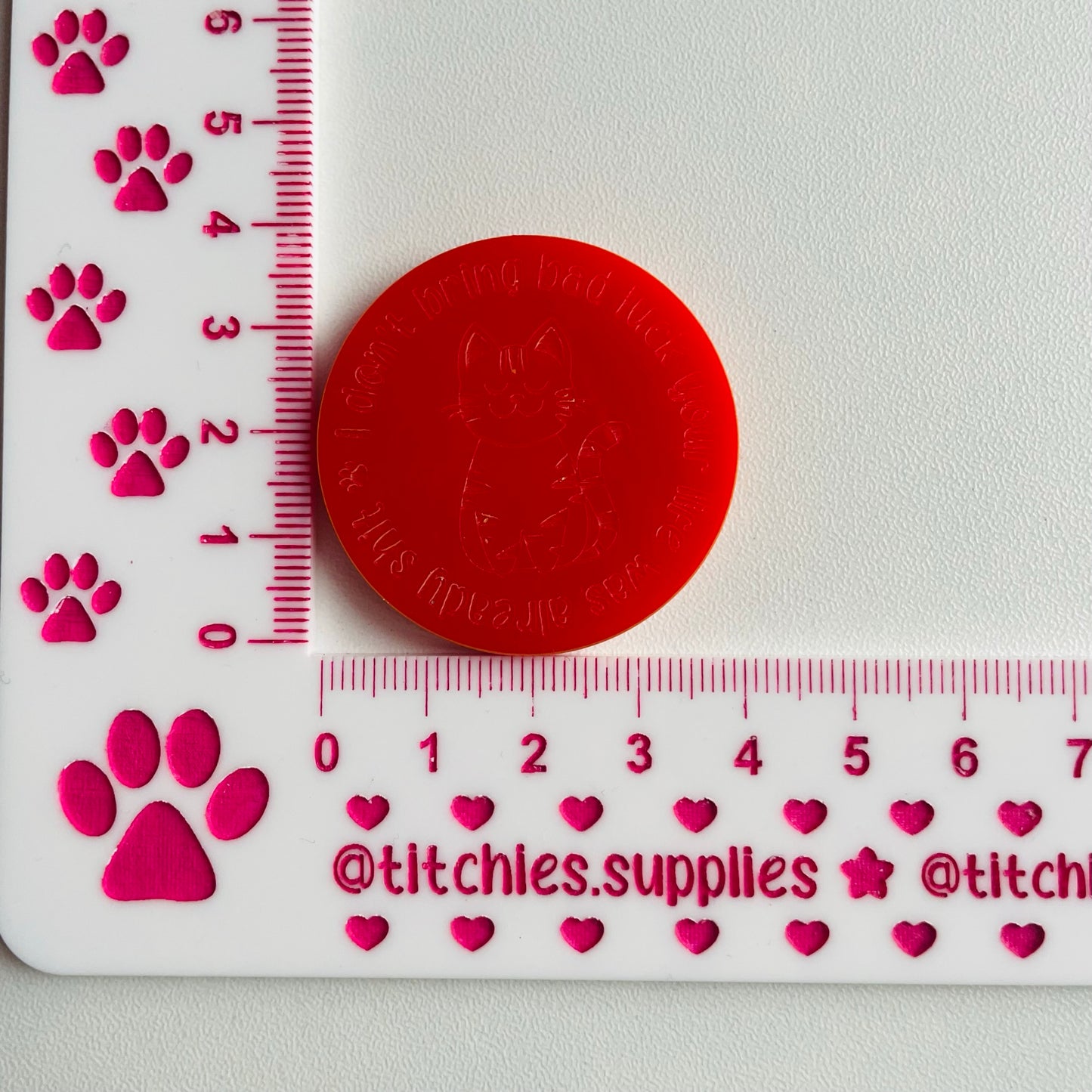 Sassy Cat Grip Mould, 5mm Thick