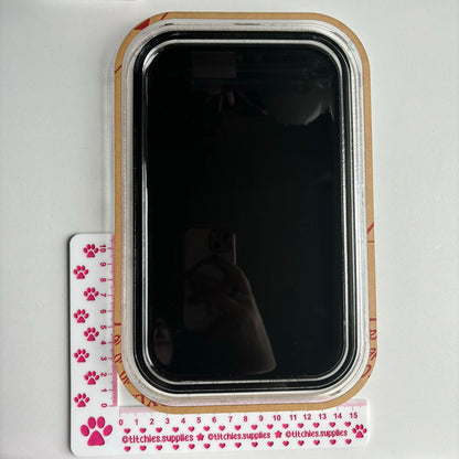 Large Plain Rectangle Tray Mould