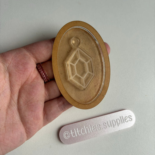 Gem Stone Keyring/Pendant Mould