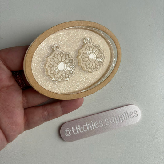 Small Sunflower Earring Mould