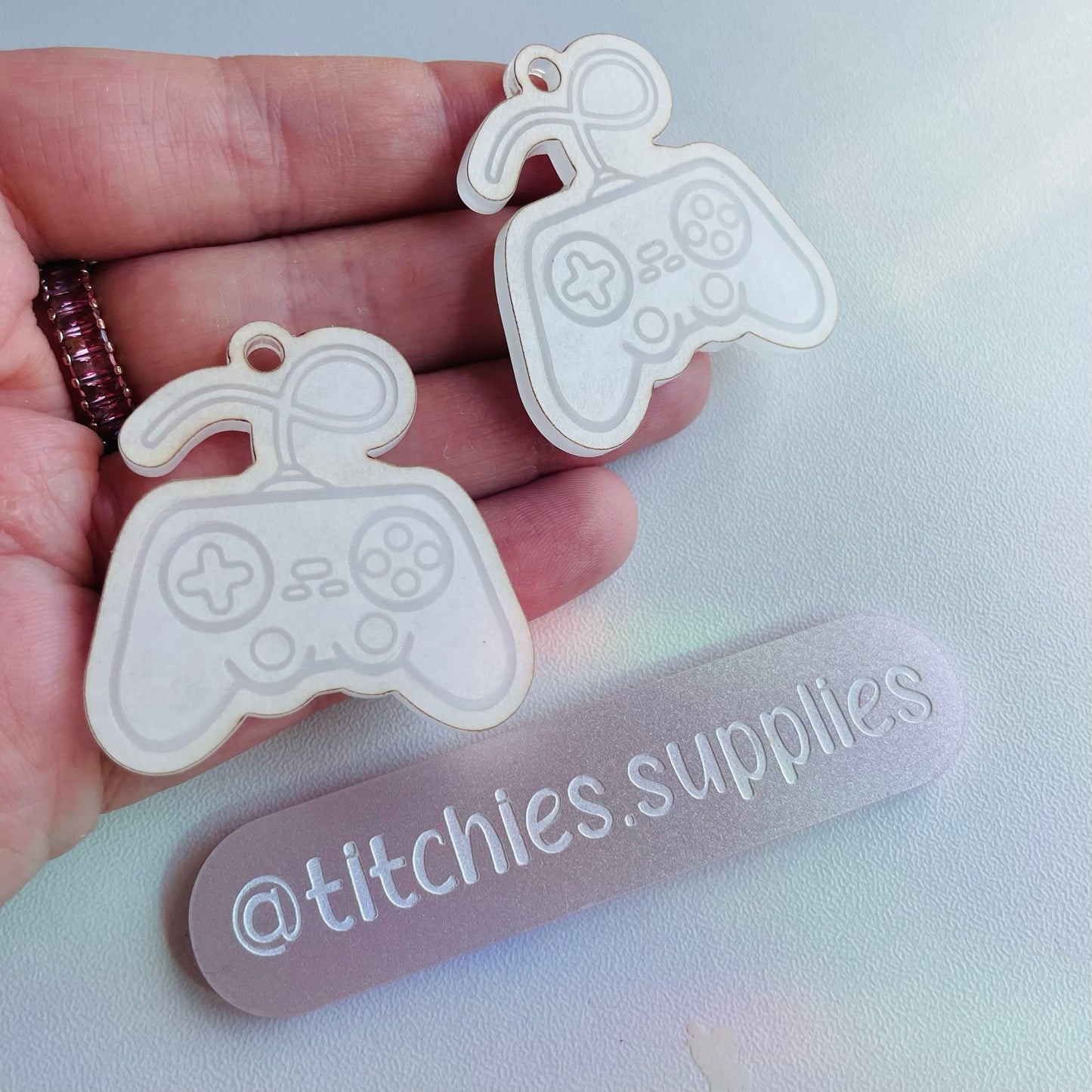 Kawaii Controller Earring Mould