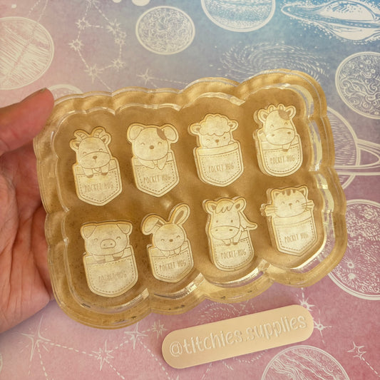 Animal Pocket Hugs, 6mm Thick