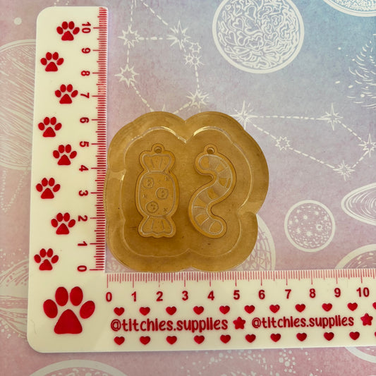 Mismatched Candy Earring Mould