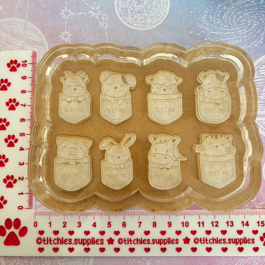 Animal Pocket Hugs, 6mm Thick