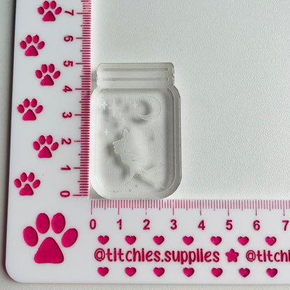 Fairy Jar Mould, 5mm Thick