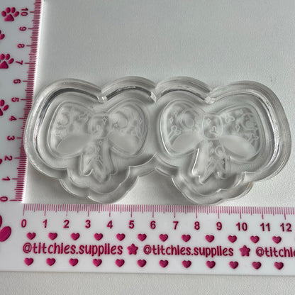 Spooky Bow Earring Mould