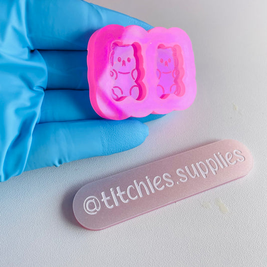 Kawaii Gummy Bear Stud Mould