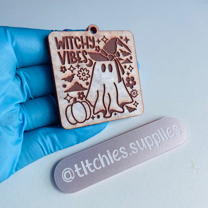 Witchy Vibes Keyring Mould, 5mm Thick