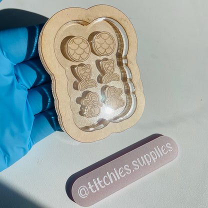 Mermaid Stud Palette Mould