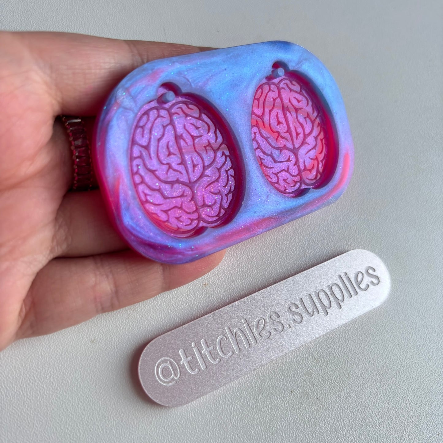 Brains Earring Mould