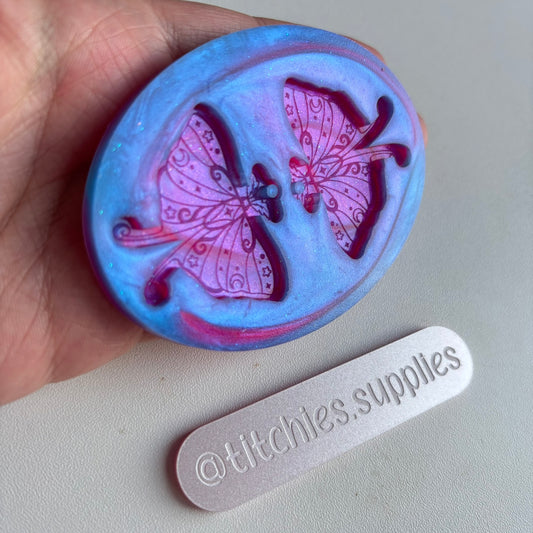 Space Moth Earring Mould