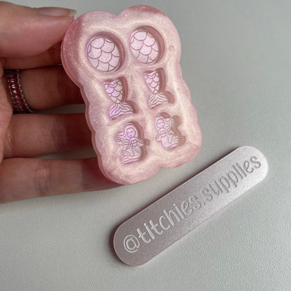 Mermaid Stud Palette Mould