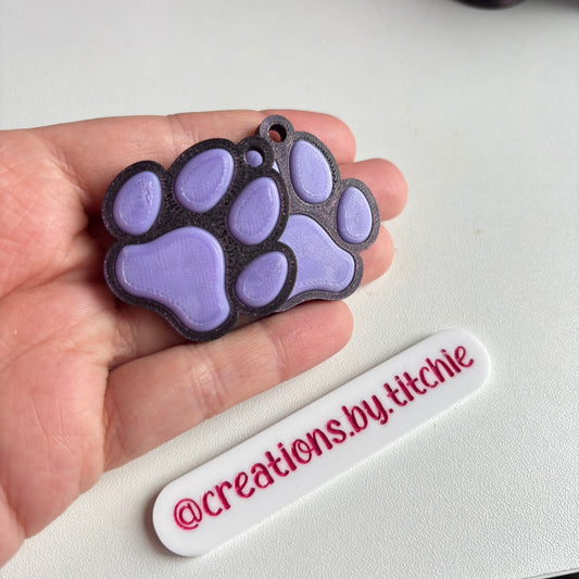 NFC Electronic Business Card Tags - Pawprint