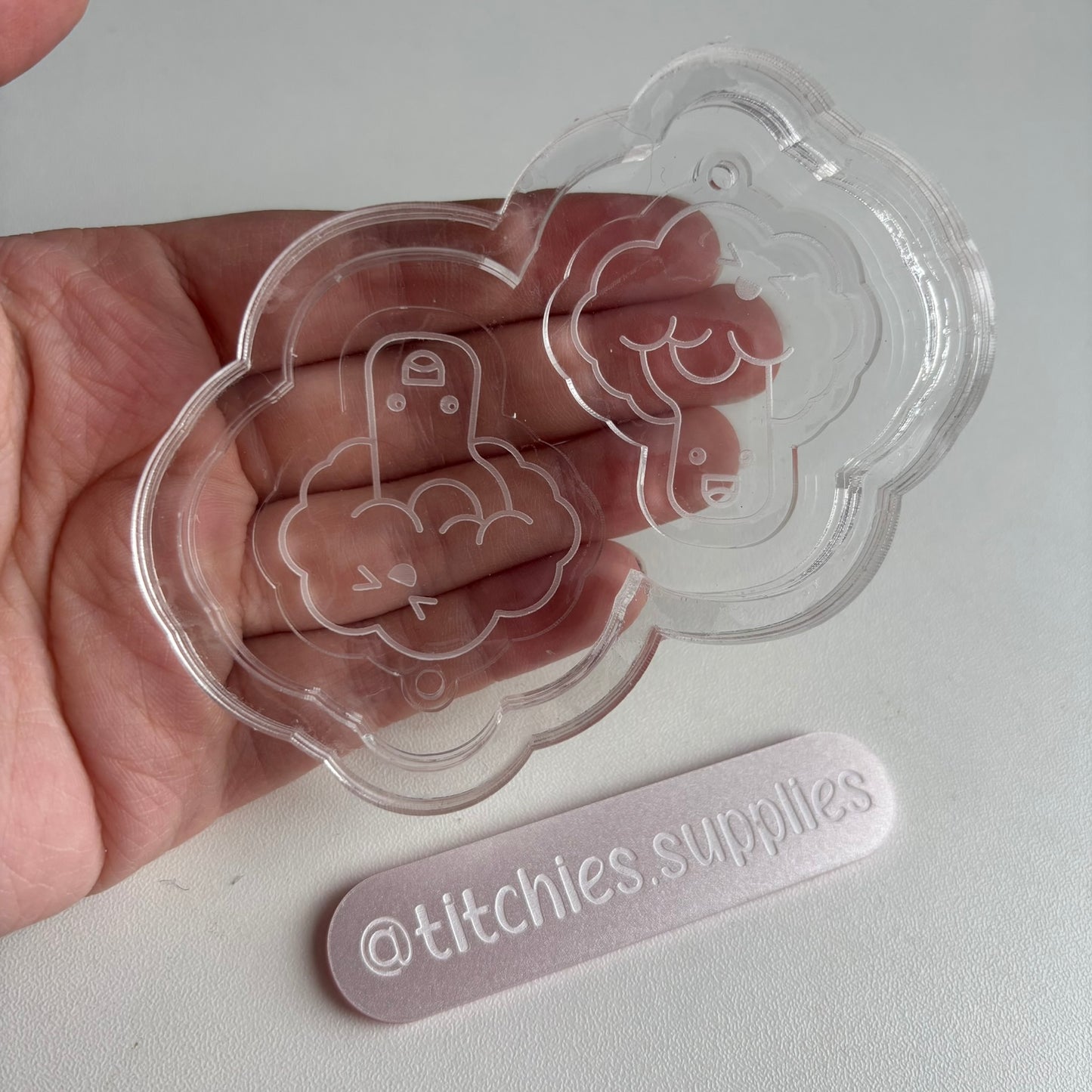 Broccoli Earring Mould